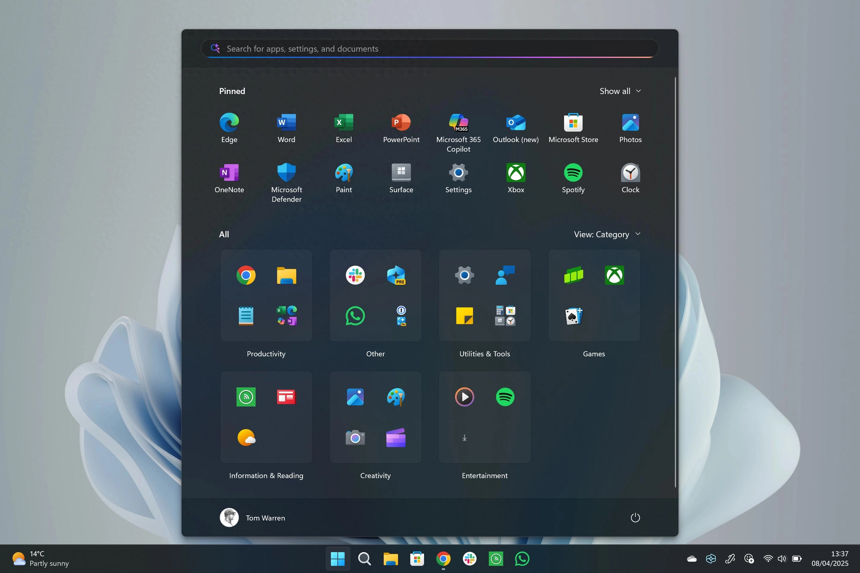 微软新版Windows 11开始菜单变得更大 并解决了一个主要痛点 - 万事屋 | 生活·动漫·娱乐综合社区-银魂同好聚集地