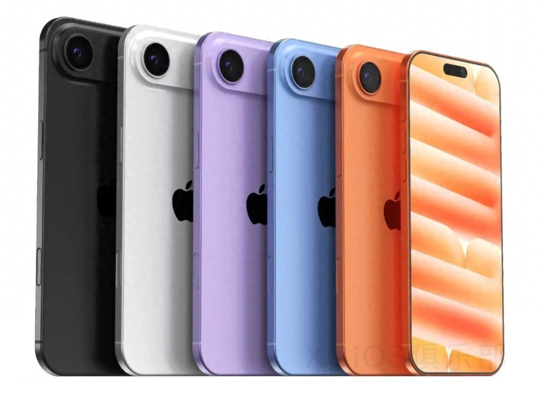 网传的iPhone 17 Air 五款颜色渲染图曝光 - Apple银魂 - 科技改变生活 - 万事屋 | 生活·动漫·娱乐综合社区-银魂同好聚集地