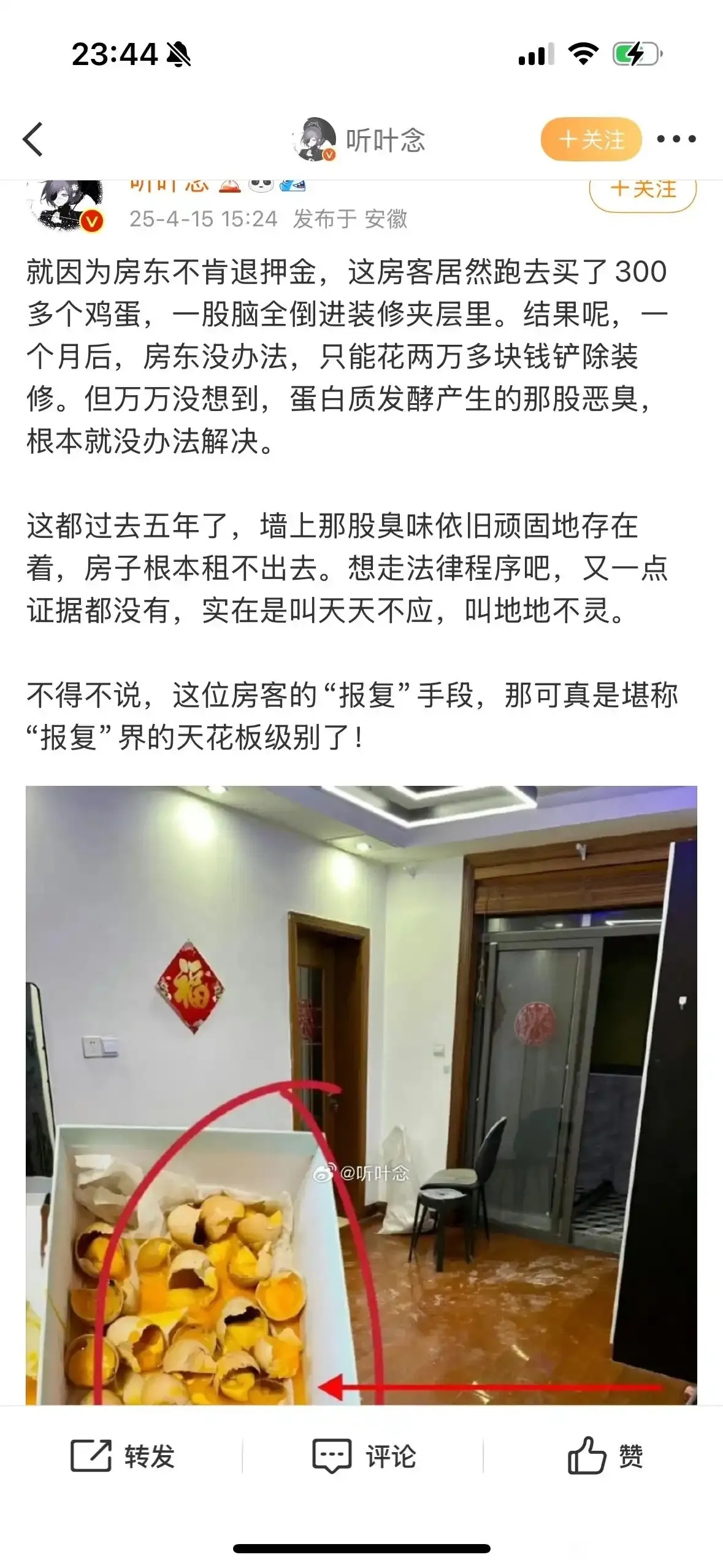 是房东太过分还是租客太缺德？ - 生活银魂 - 大众生活 - 万事屋 | 生活·动漫·娱乐综合社区-银魂同好聚集地