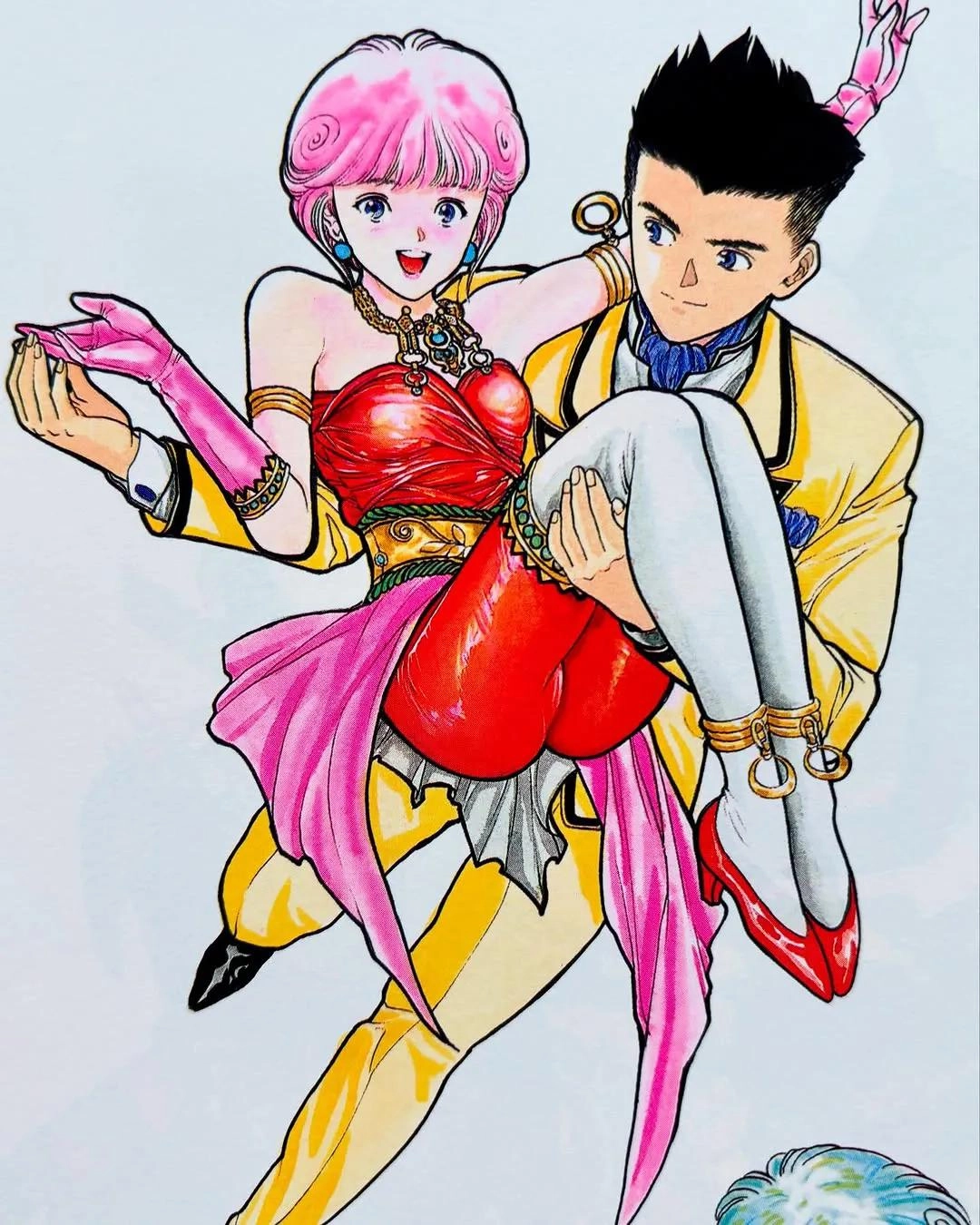 有人说这位是当年最会画屁股的大神，桂正和插画作品一组 - 万事屋 | 生活·动漫·娱乐综合社区-银魂同好聚集地