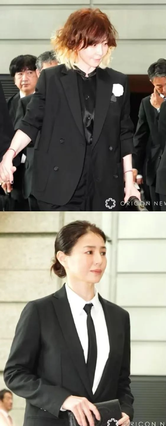 中山美穗追悼会,妹妹中山忍很美,丰川悦司认不出,金材昱也来了