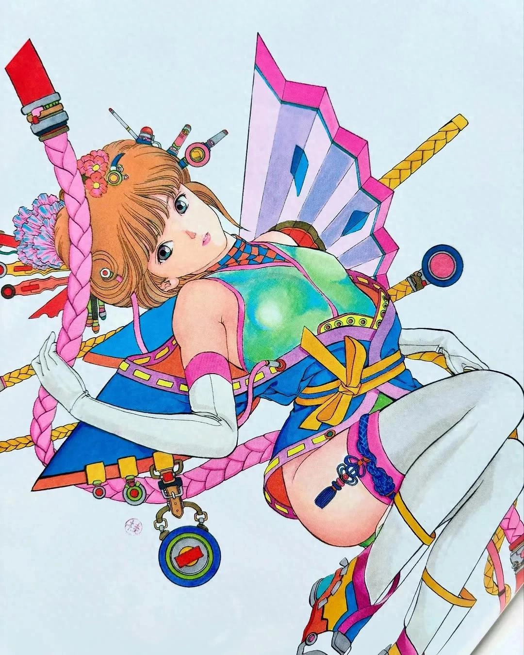 有人说这位是当年最会画屁股的大神，桂正和插画作品一组 - 动漫时代银魂 - 娱乐腐坏生活 - 万事屋 | 生活·动漫·娱乐综合社区-银魂同好聚集地