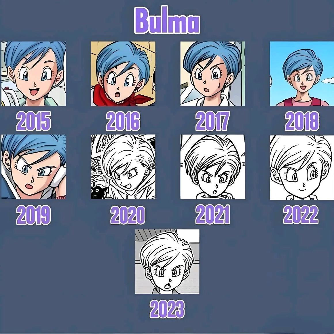 龙珠人物的变化图 - 万事屋 | 生活·动漫·娱乐综合社区-银魂同好聚集地