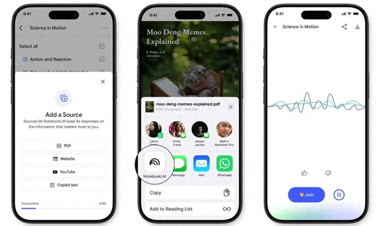 Google NotebookLM Android 和 iOS 应用现已开放预订 - 万事屋 | 生活·动漫·娱乐综合社区-银魂同好聚集地