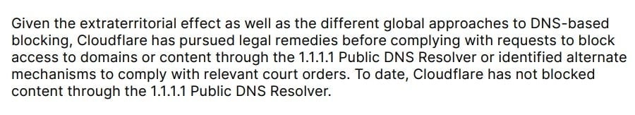 面对DNS盗版屏蔽令 Google、Cloudflare 和 OpenDNS 的应对各有不同