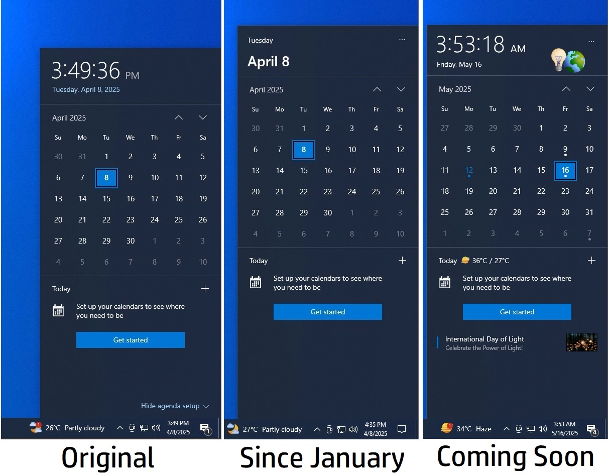微软在感受到用户愤怒之后恢复 Windows 10 时钟秒数