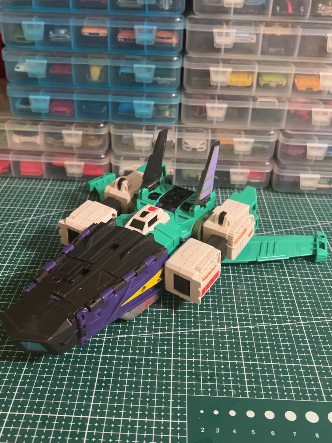 1992孩之宝《变形金刚》六面兽