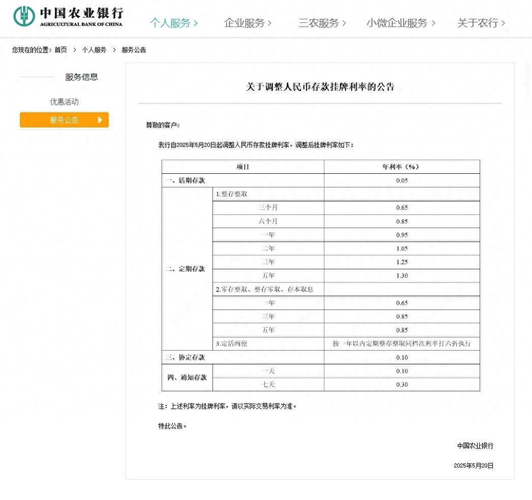 最新！工行、农行、交行、中行、建行、招行集体宣布，下调存款利率 - 万事屋 | 生活·动漫·娱乐综合社区-银魂同好聚集地