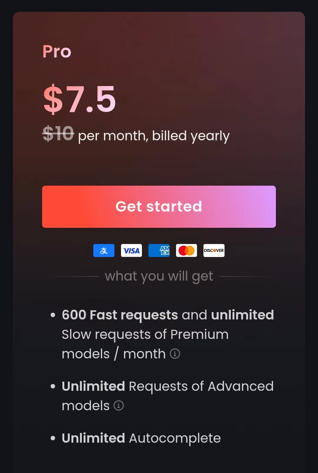 据说Trae要收费了，7.5刀/月 - 万事屋 | 生活·动漫·娱乐综合社区-银魂同好聚集地