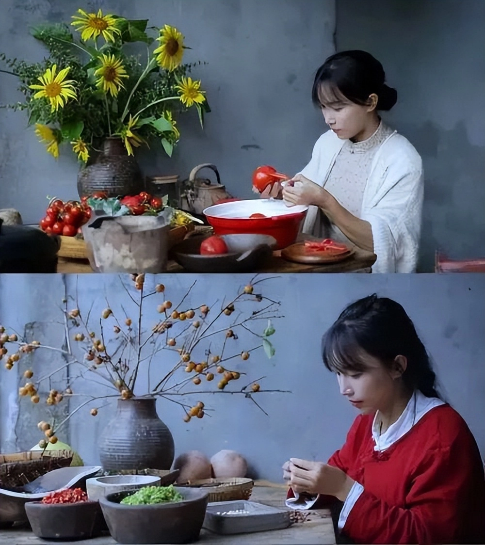 李子柒现身成都国际非遗节：紫裙造型惊艳全场，宛如仙女下凡