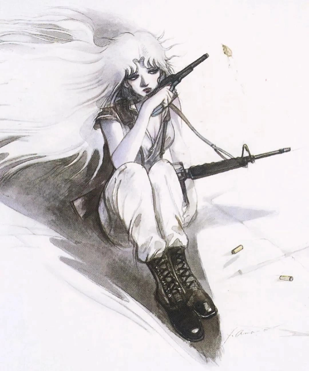 天野喜孝插画作品欣赏 - 万事屋 | 生活·动漫·娱乐综合社区-银魂同好聚集地