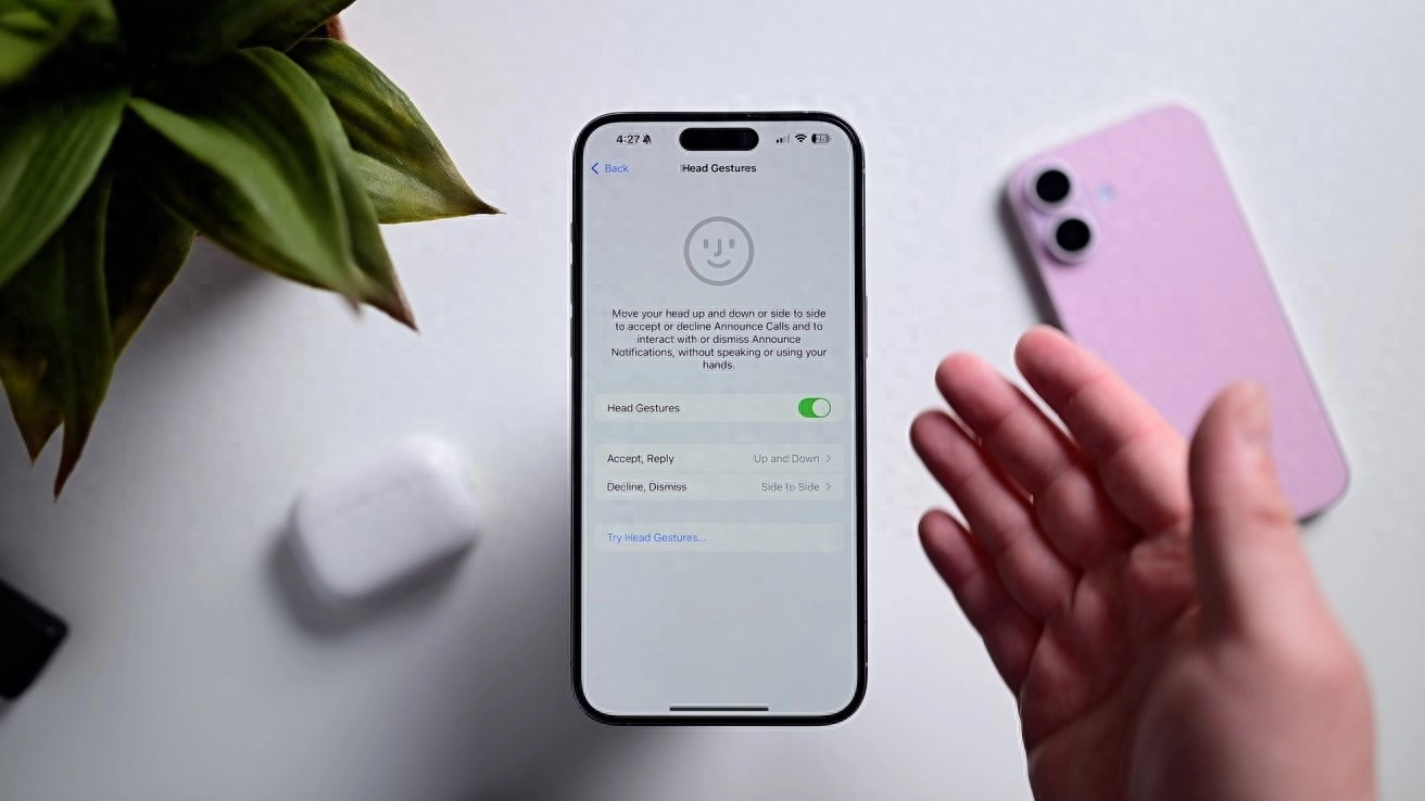 苹果 AirPods 有望获得新的头部手势控制和相机控制功能 - 万事屋 | 生活·动漫·娱乐综合社区-银魂同好聚集地
