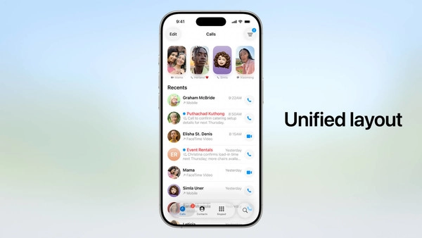 苹果正式发布iOS 26 新增液态玻璃效果 可拦截骚扰电话