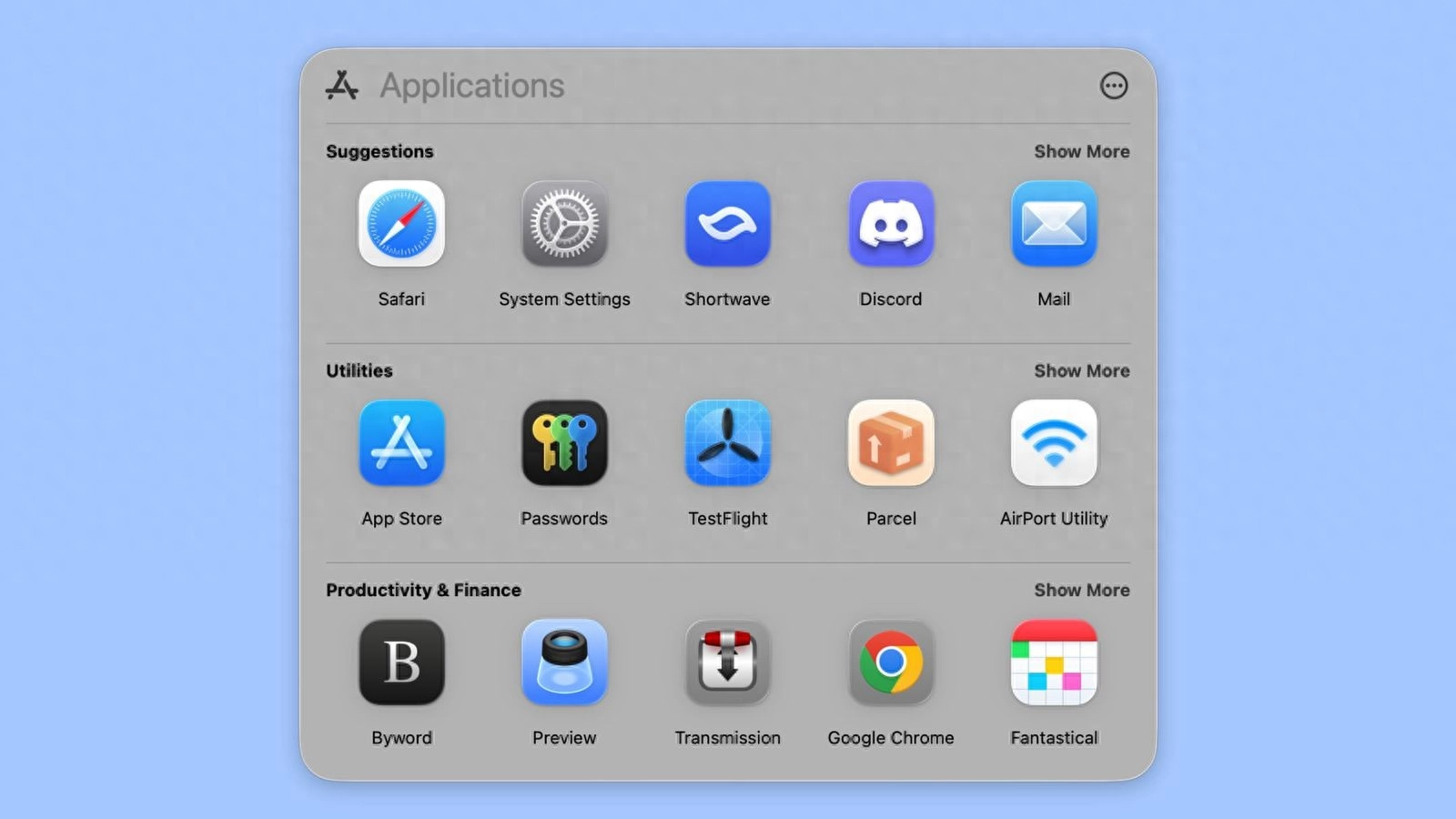 macOS Tahoe 将 Launchpad 改造成 App Library - Apple银魂 - 科技改变生活 - 万事屋 | 生活·动漫·娱乐综合社区-银魂同好聚集地