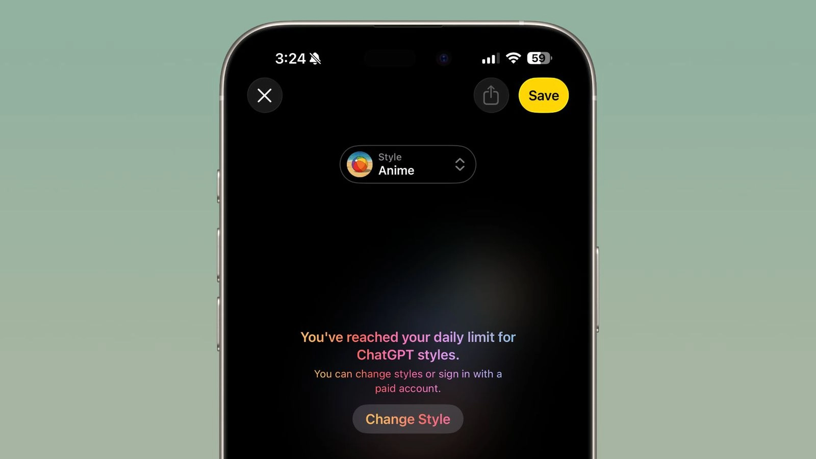 iOS 26中的Image Playground集成ChatGPT 可呈现动漫风格图像