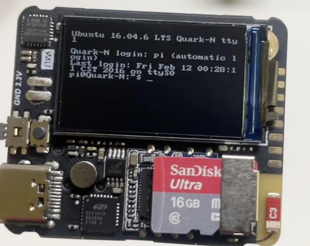 号称“全球最小”Linux电脑:40mm×35mm大小,却能跑Ubuntu、连蓝牙、还有显示屏!