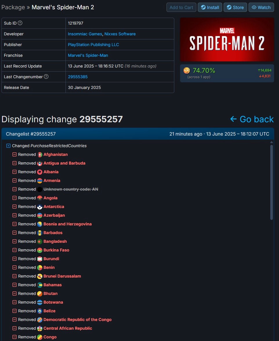PlayStation 似乎正在取消 PC 游戏的锁区限制