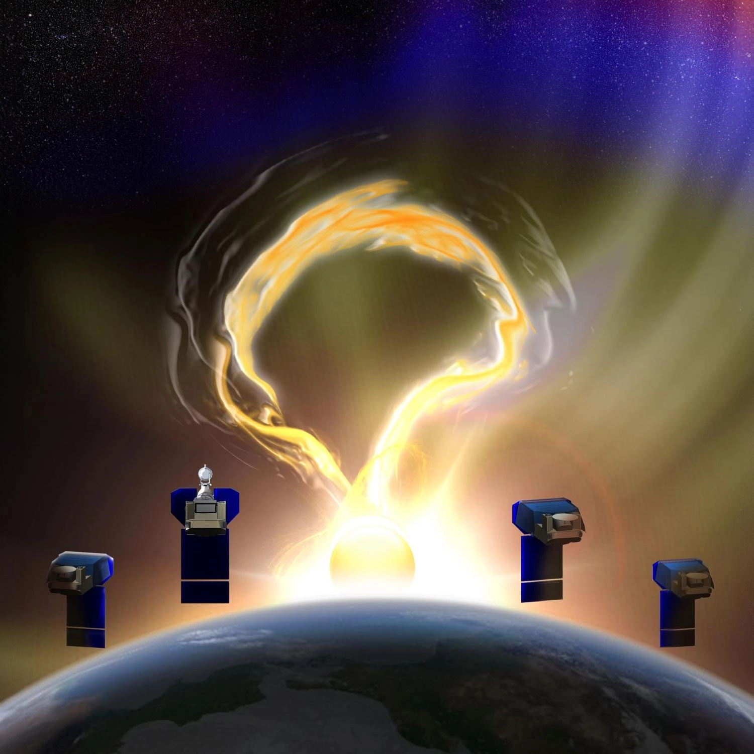 NASA PUNCH 任务带你观看 3D 版太阳风暴