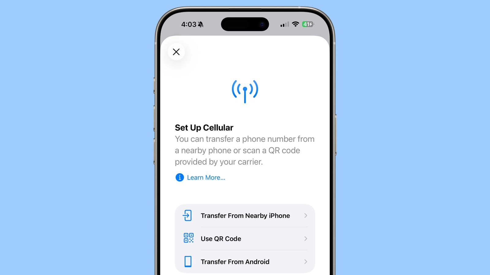 iOS 26 增加了对与 Android 之间 eSIM 卡转移的支持 - 万事屋 | 生活·动漫·娱乐综合社区-银魂同好聚集地