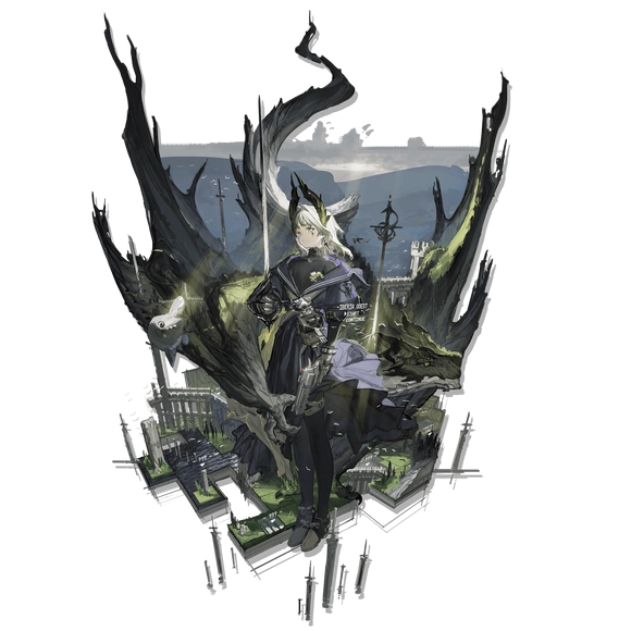 其实鹰角的明日方舟是卖腿的!真的,不信来看看这些六星干员的美腿,不,美图!