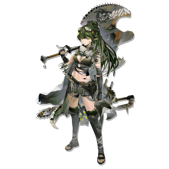 其实鹰角的明日方舟是卖腿的!真的,不信来看看这些六星干员的美腿,不,美图!