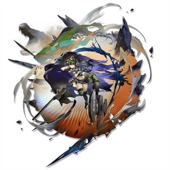 其实鹰角的明日方舟是卖腿的!真的,不信来看看这些六星干员的美腿,不,美图!