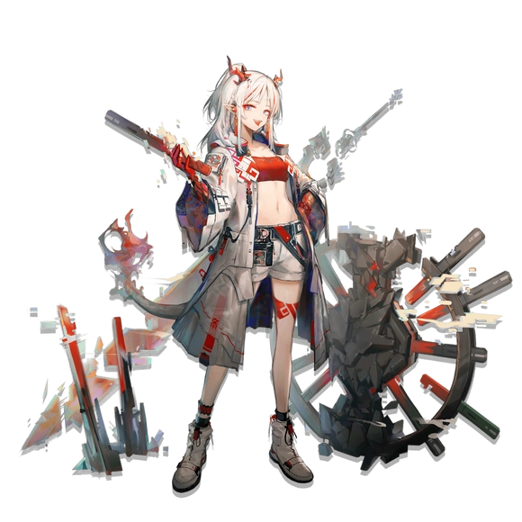 其实鹰角的明日方舟是卖腿的!真的,不信来看看这些六星干员的美腿,不,美图!