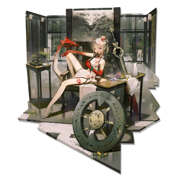 其实鹰角的明日方舟是卖腿的!真的,不信来看看这些六星干员的美腿,不,美图!