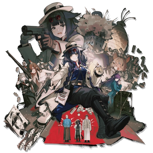 其实鹰角的明日方舟是卖腿的!真的,不信来看看这些六星干员的美腿,不,美图!