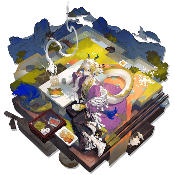 其实鹰角的明日方舟是卖腿的!真的,不信来看看这些六星干员的美腿,不,美图!