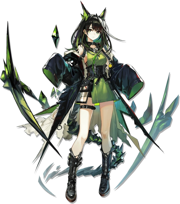 其实鹰角的明日方舟是卖腿的!真的,不信来看看这些六星干员的美腿,不,美图!