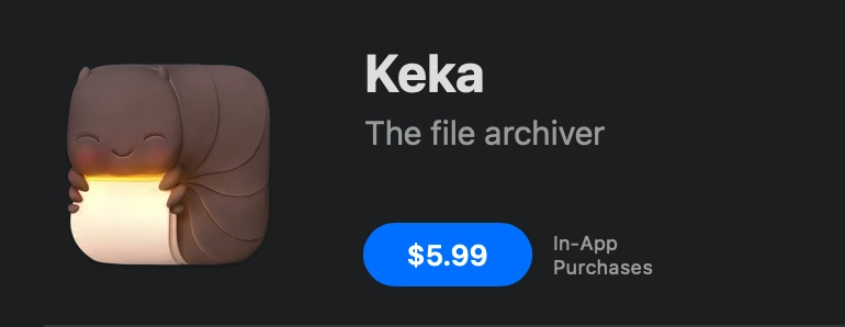Keka for macOS App Store涨价这么贵了 - 软件交流银魂 - 科技改变生活 - 万事屋 | 生活·动漫·娱乐综合社区-银魂同好聚集地