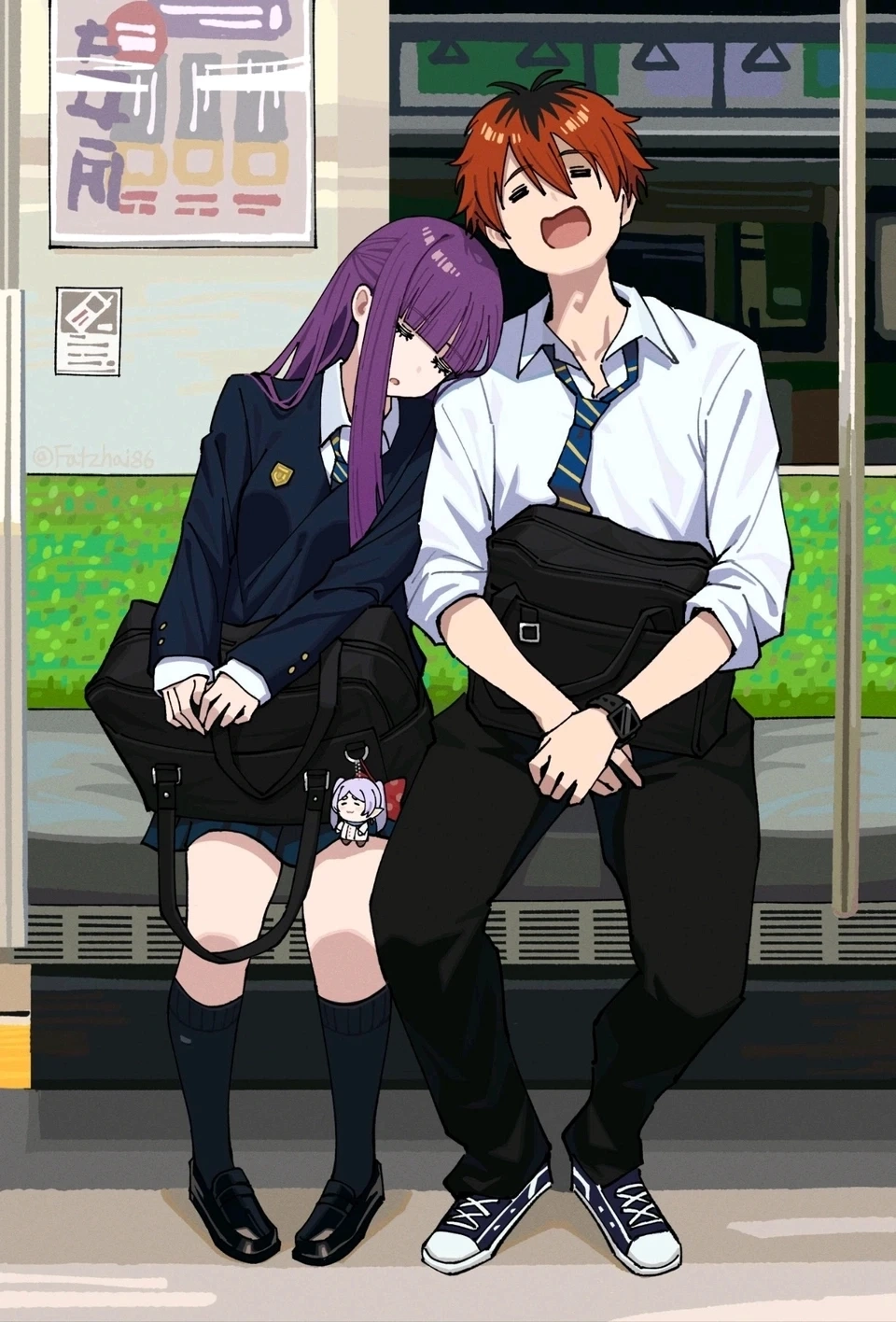 肥伦穿越后在末班车上的两个人 - 万事屋 | 生活·动漫·娱乐综合社区-银魂同好聚集地