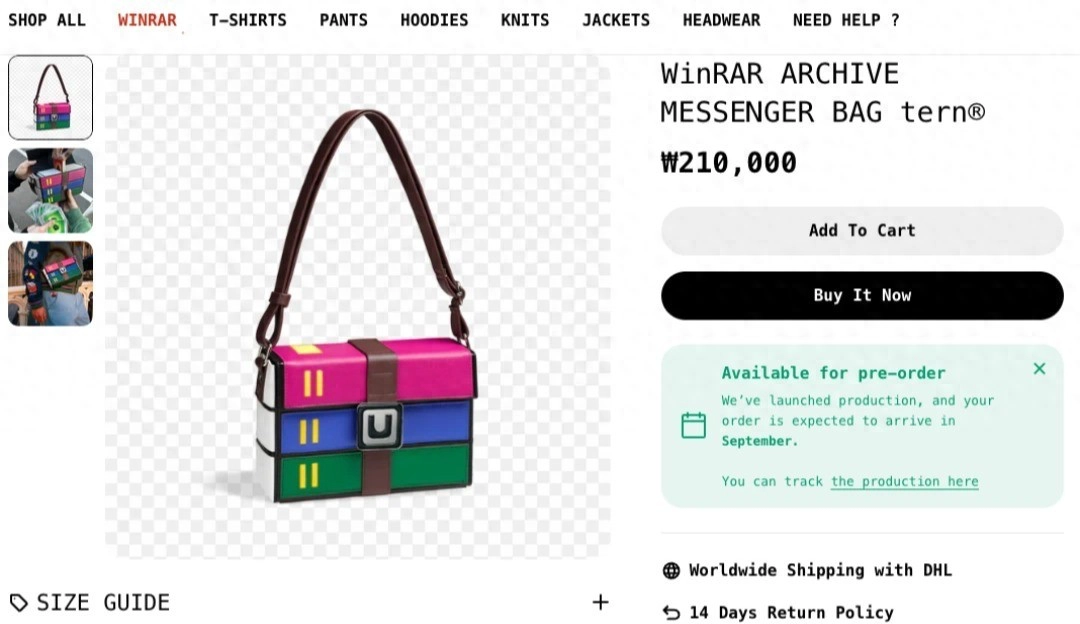 WinRAR 官方手提包真的有人会用吗？ - 万事屋 | 生活·动漫·娱乐综合社区-银魂同好聚集地