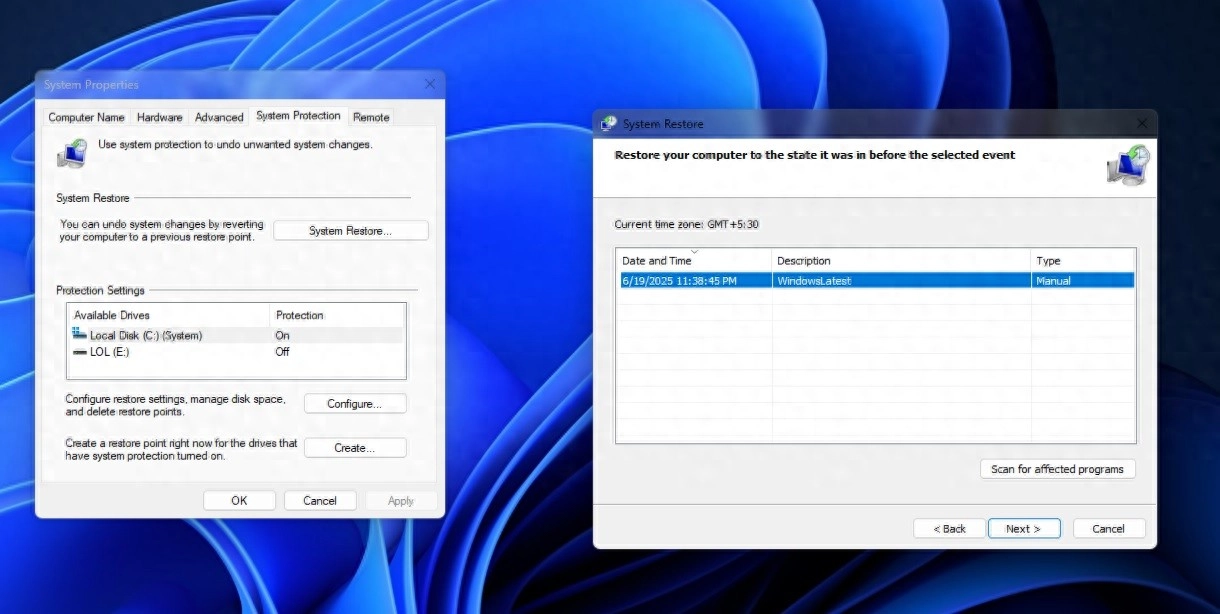 微软确认 Windows 11 24H2 系统还原点将在 60 天后过期 - 万事屋 | 生活·动漫·娱乐综合社区-银魂同好聚集地