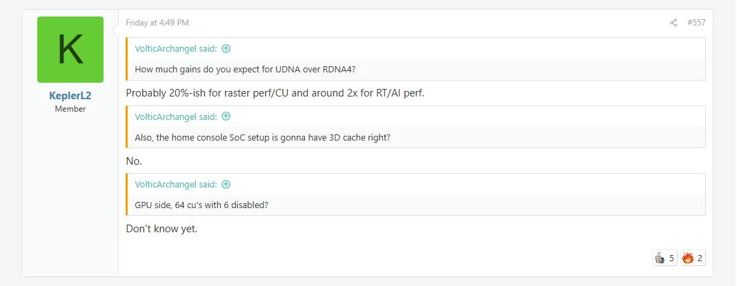 网传下一代Xbox和PlayStation 6预计将于2027年推出 搭载AMD UDNA显卡