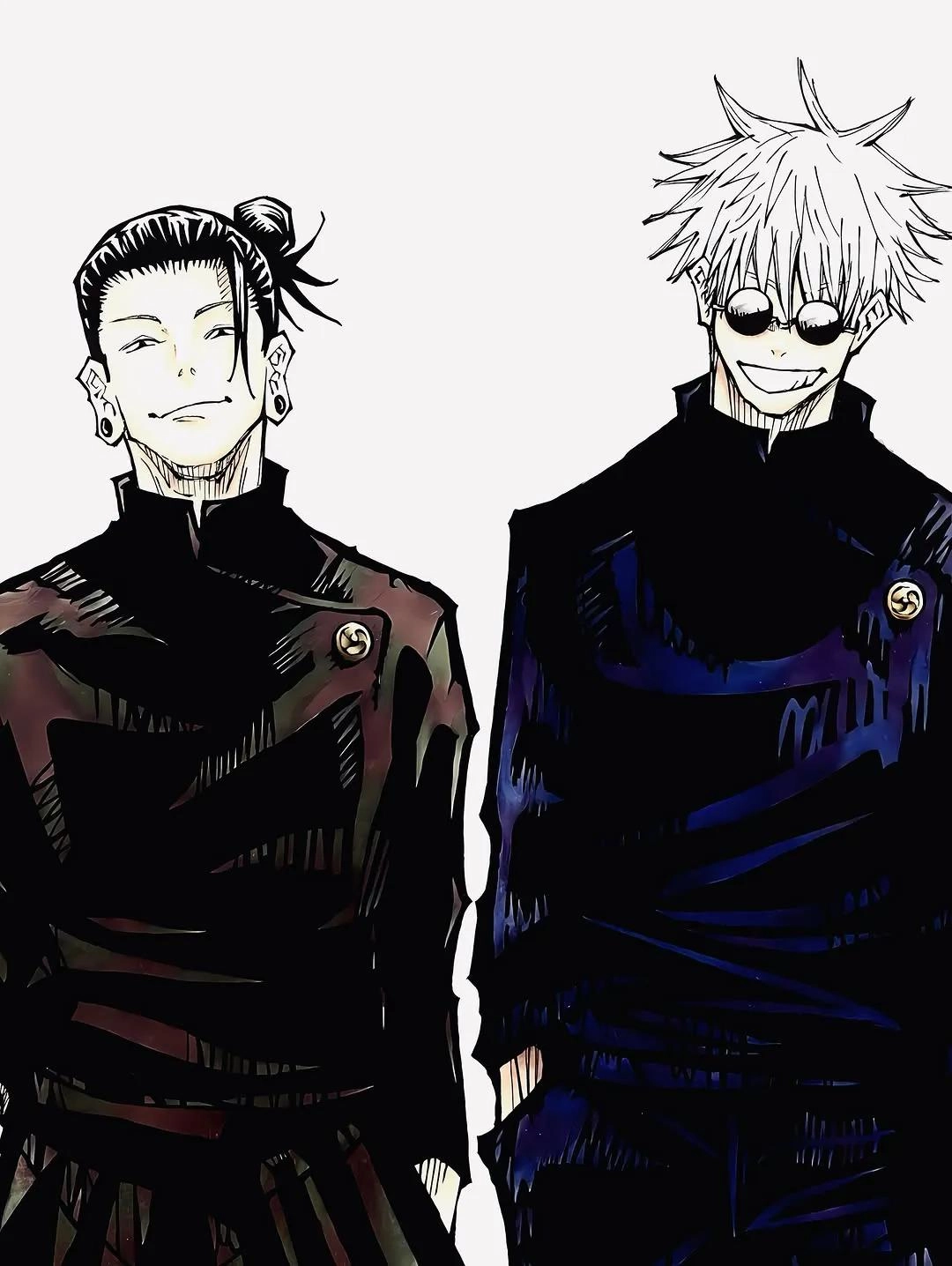 动漫人物插画一组 画师不祥