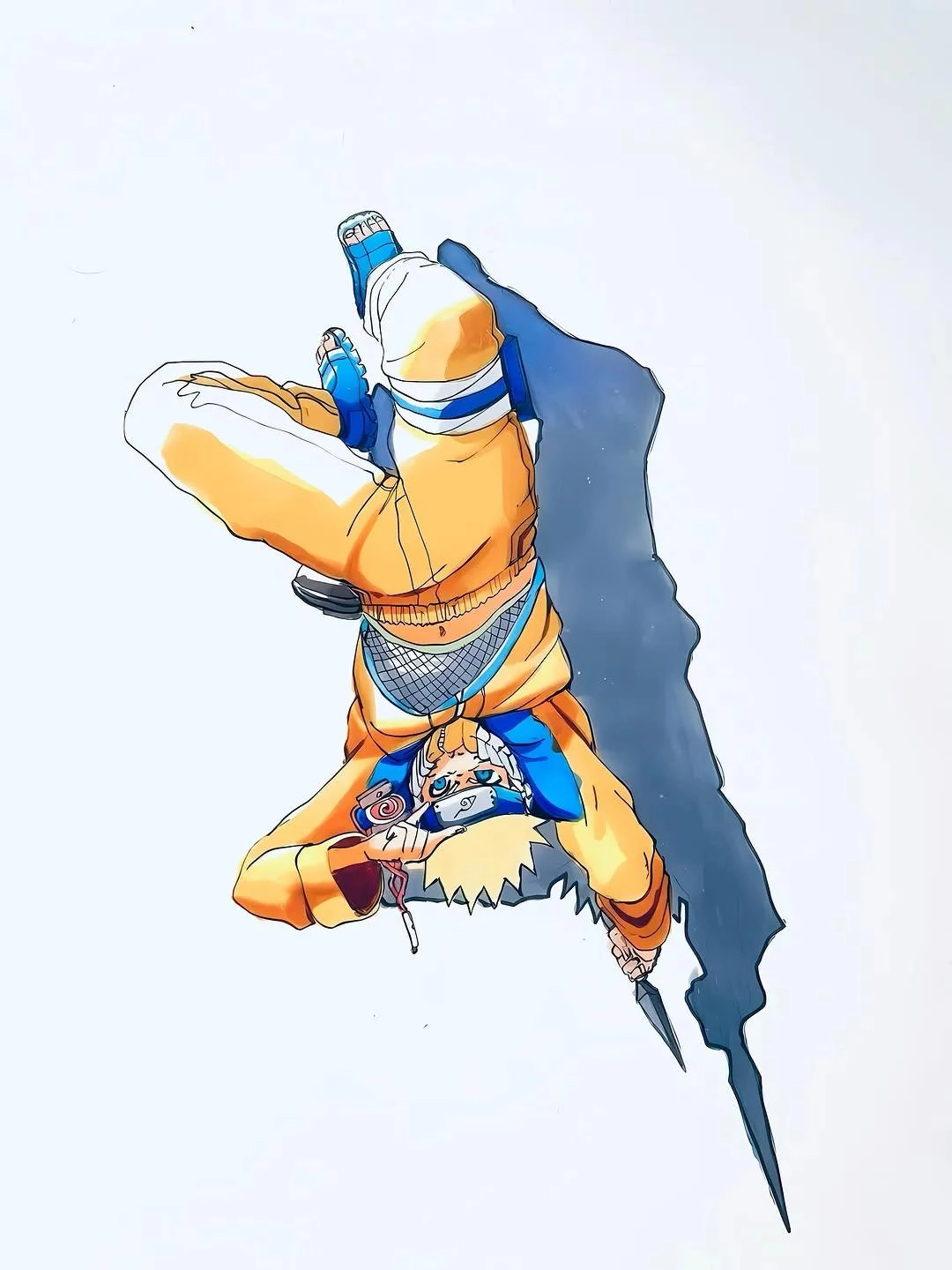 动漫人物插画一组 画师不祥