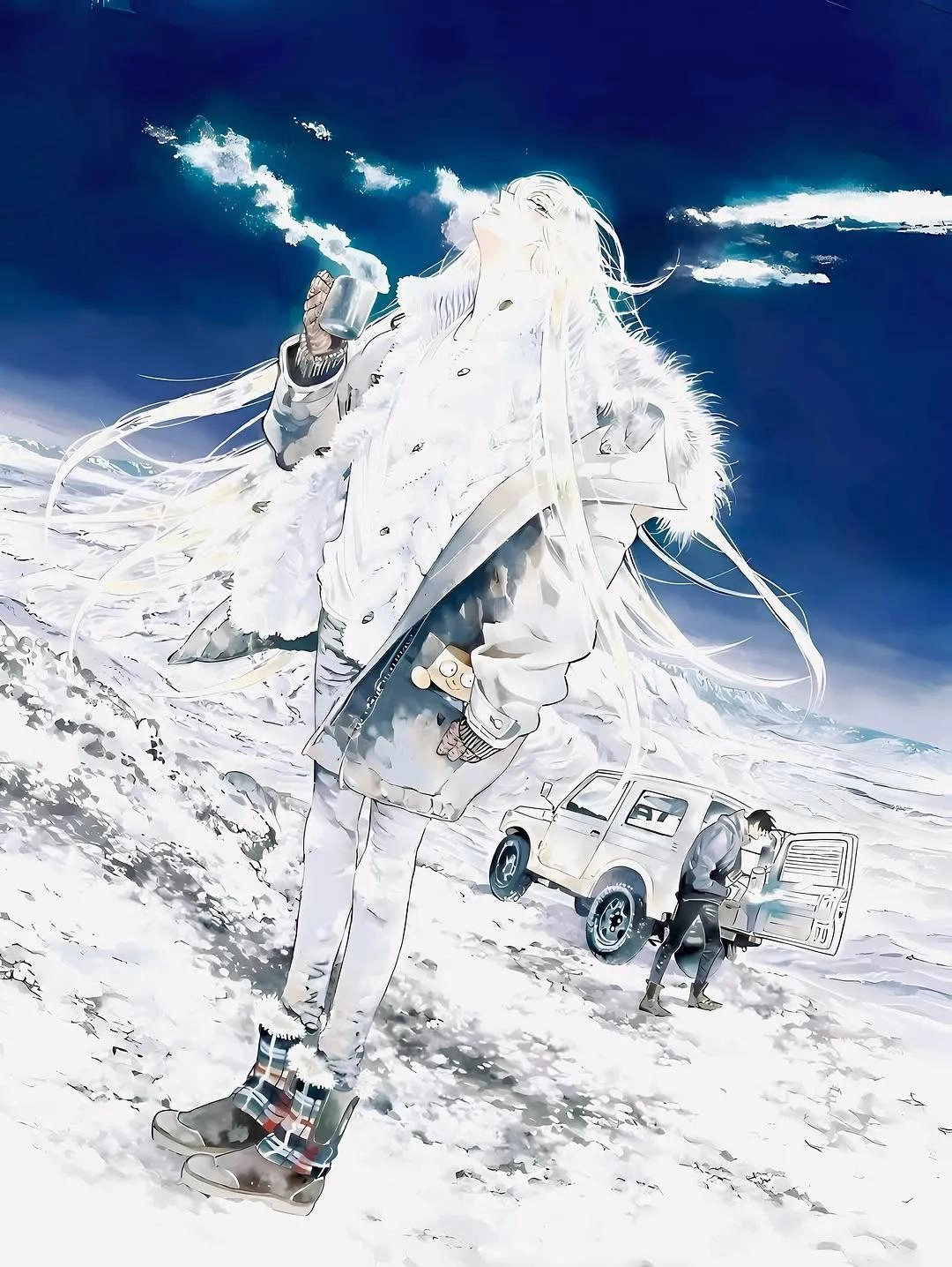 动漫人物插画一组 画师不祥