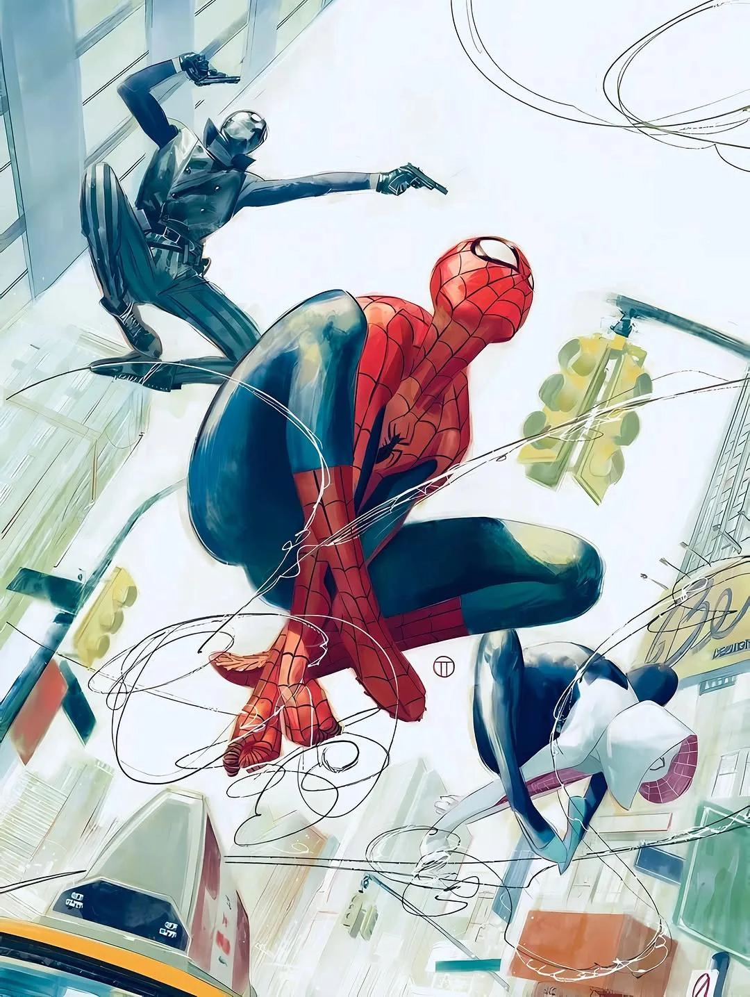 动漫人物插画一组 画师不祥 - 万事屋 | 生活·动漫·娱乐综合社区-银魂同好聚集地