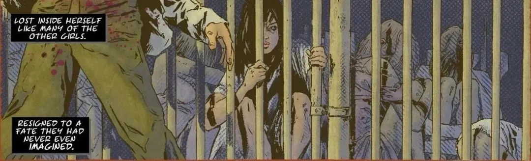 街机《惩罚者》颠覆三观的漫画剧情:女忍者曾经被多次拐卖