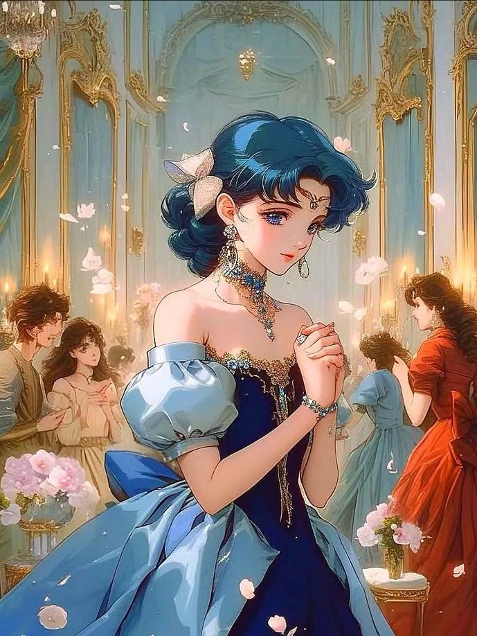 美少女战士们——谁是舞会上最美丽的那道风景？sailor moon复古风 - 万事屋 | 生活·动漫·娱乐综合社区-银魂同好聚集地