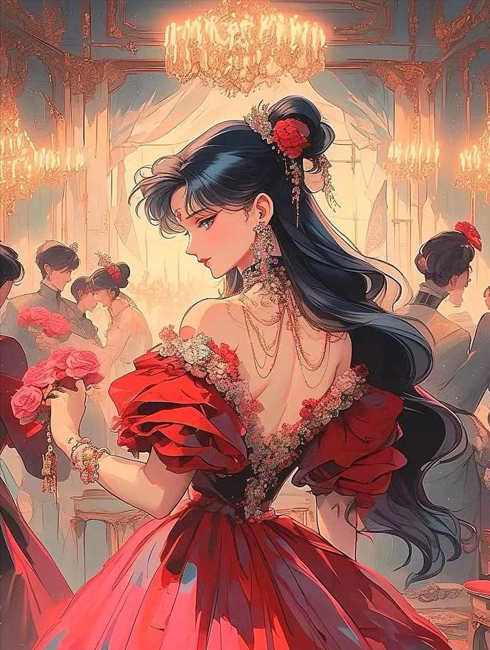 美少女战士们——谁是舞会上最美丽的那道风景？sailor moon复古风 - 万事屋 | 生活·动漫·娱乐综合社区-银魂同好聚集地