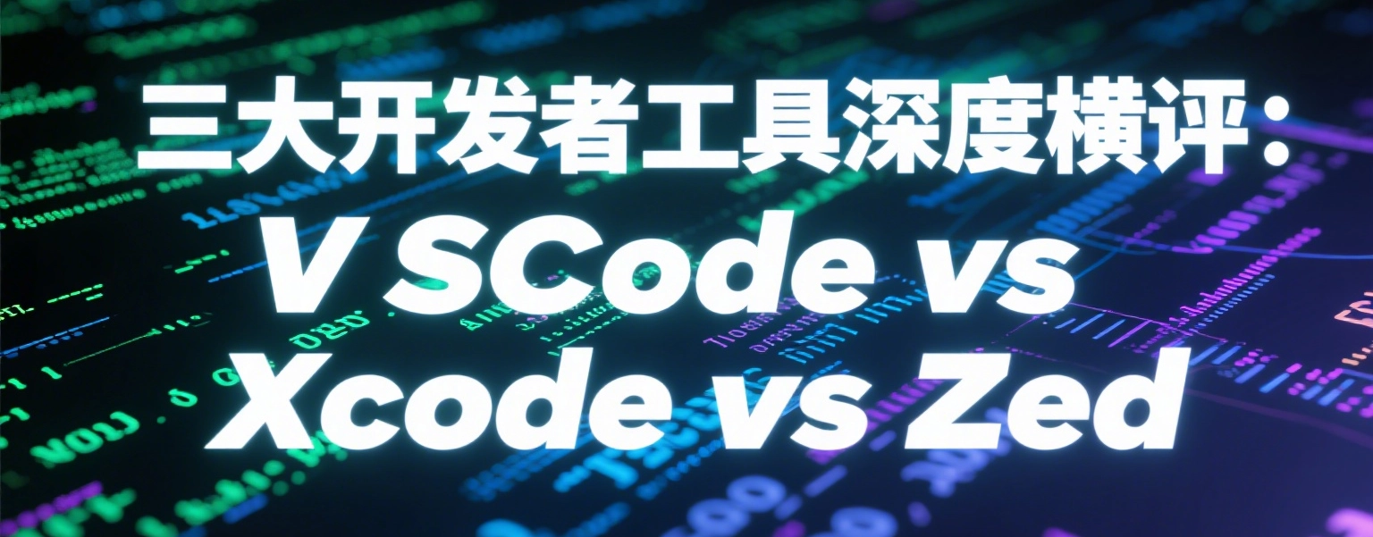 三大开发者工具深度横评：VSCode vs Xcode vs Zed - 软件交流银魂 - 科技改变生活 - 万事屋 | 生活·动漫·娱乐综合社区-银魂同好聚集地