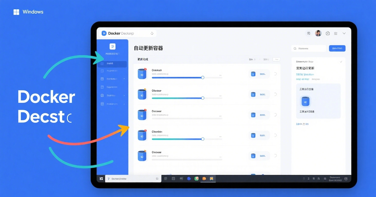 Windows Docker Desktop容器自动更新指南：3种高效方案详解 - 软件交流银魂 - 科技改变生活 - 万事屋 | 生活·动漫·娱乐综合社区-银魂同好聚集地