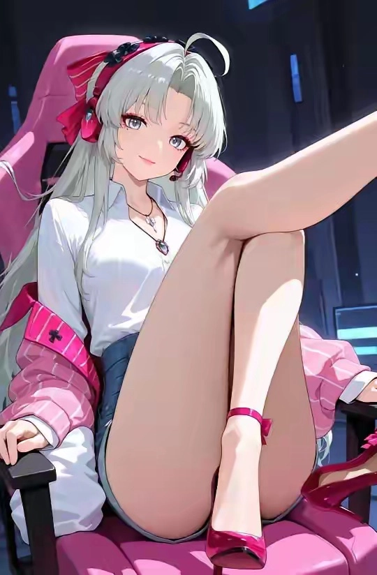 网友的AI作图：电竞少女 - 动漫时代银魂 - 娱乐腐坏生活 - 万事屋 | 生活·动漫·娱乐综合社区-银魂同好聚集地