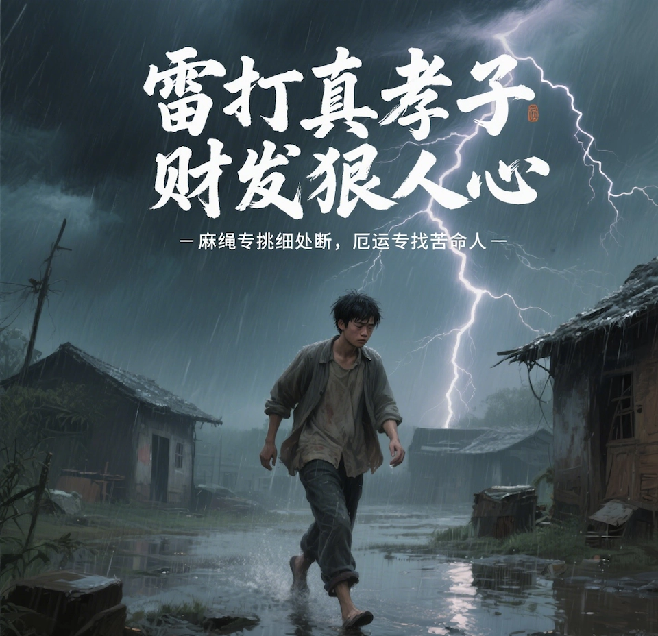命运四重奏：俗语“雷打真孝子，财发狠心人”背后的人间真相与生存智慧 - 万事屋 | 生活·动漫·娱乐综合社区-银魂同好聚集地
