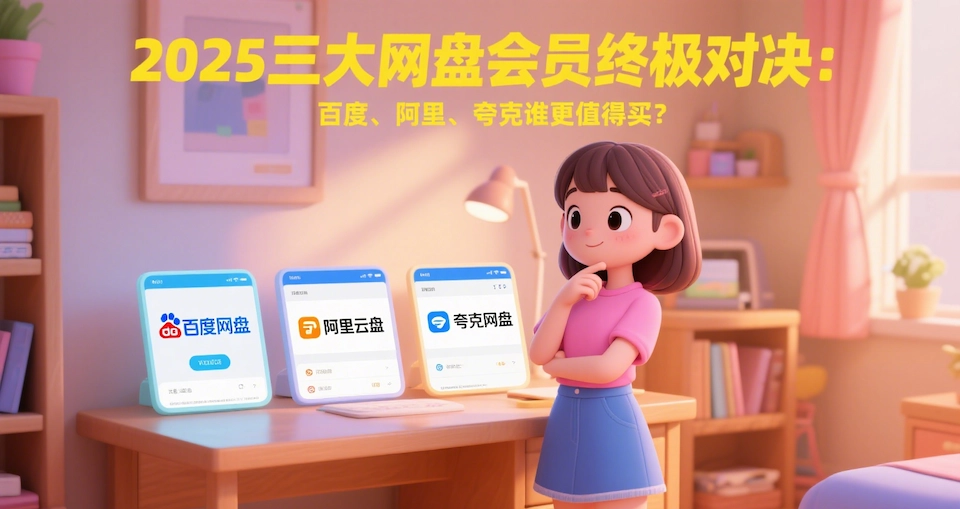 2025三大网盘会员终极对决：百度、阿里、夸克谁更值得买？ - 羊毛福利银魂 - 大众生活 - 万事屋 | 生活·动漫·娱乐综合社区-银魂同好聚集地