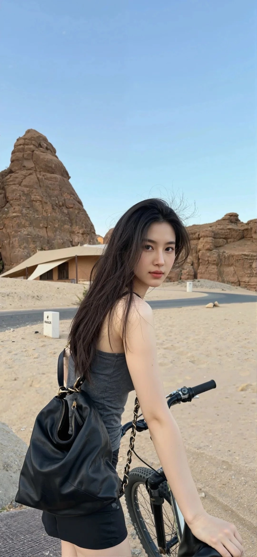 分享几张长发飘飘又似水年华的美女手机壁纸 - 万事屋 | 生活·动漫·娱乐综合社区-银魂同好聚集地