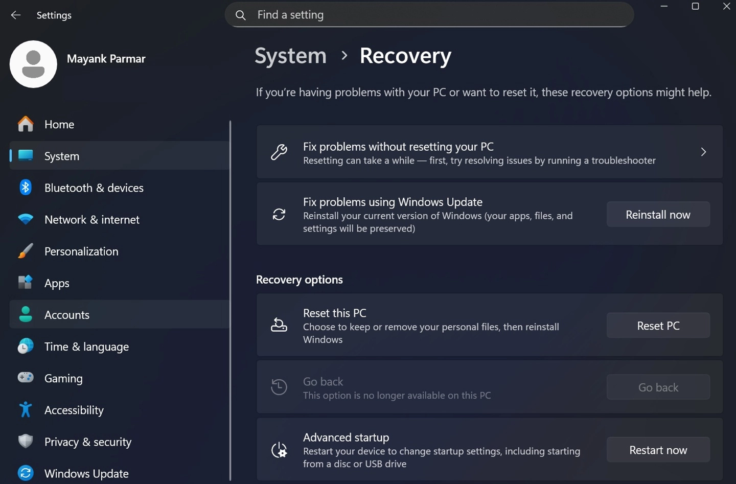 微软紧急发布Win10/Win11补丁，修复“重置此电脑”故障